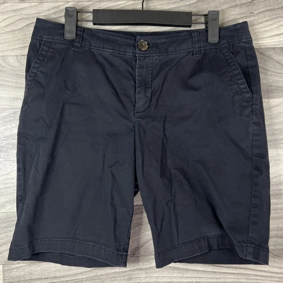 Liz Claiborne Black Chino Shorts - Picture 6 of 9